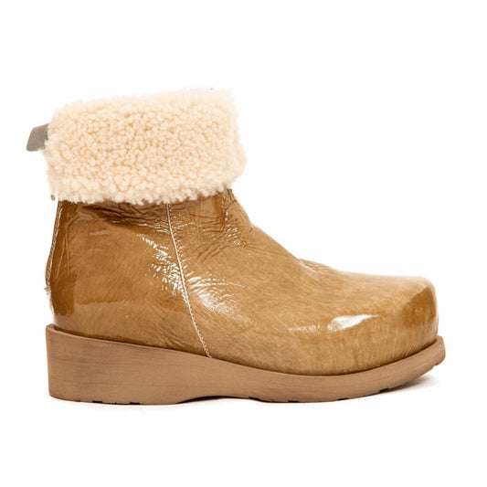 KLOG SHEARLING RIN TORTORA MIDA CAMEL