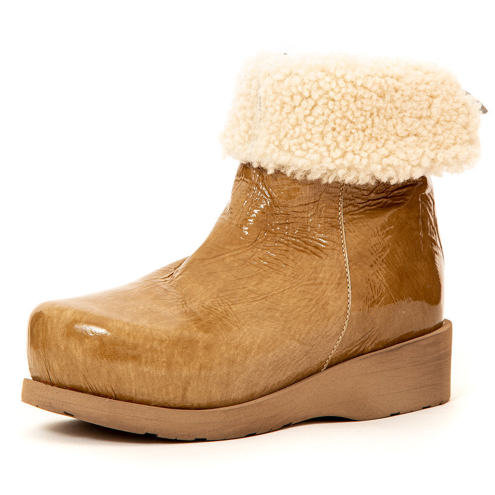 KLOG SHEARLING RIN TORTORA MIDA CAMEL