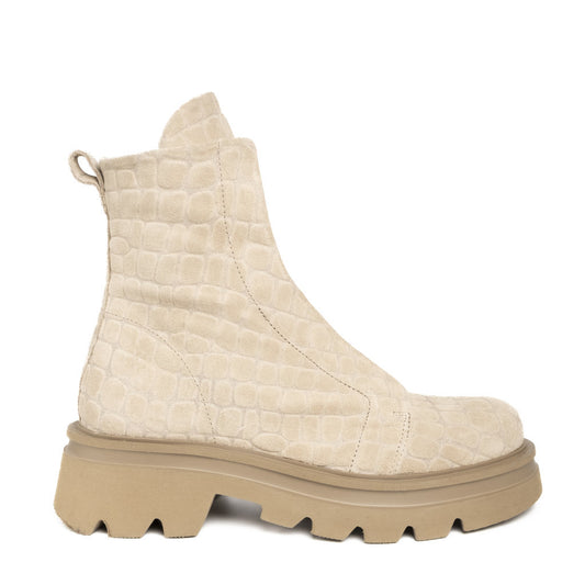 KUNI NO LACE  COCCO SUEDE NATURAL