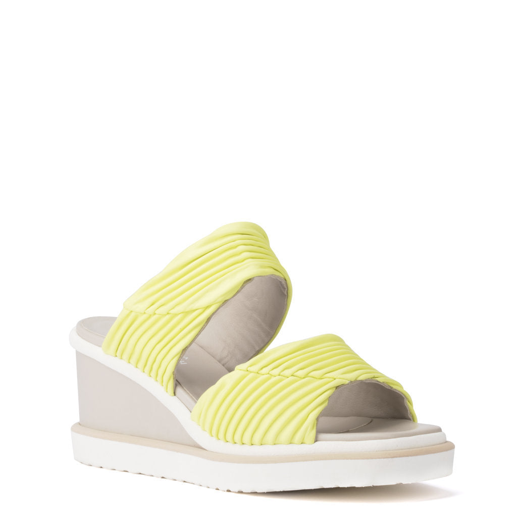 JULIA MOE ELITE CREAM PLISSE YELLOW