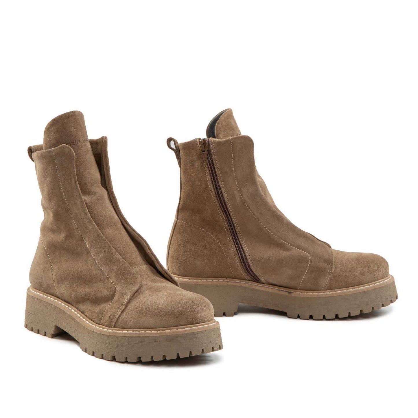KUNI NO LACE  SUEDE CAMEL By Corazza