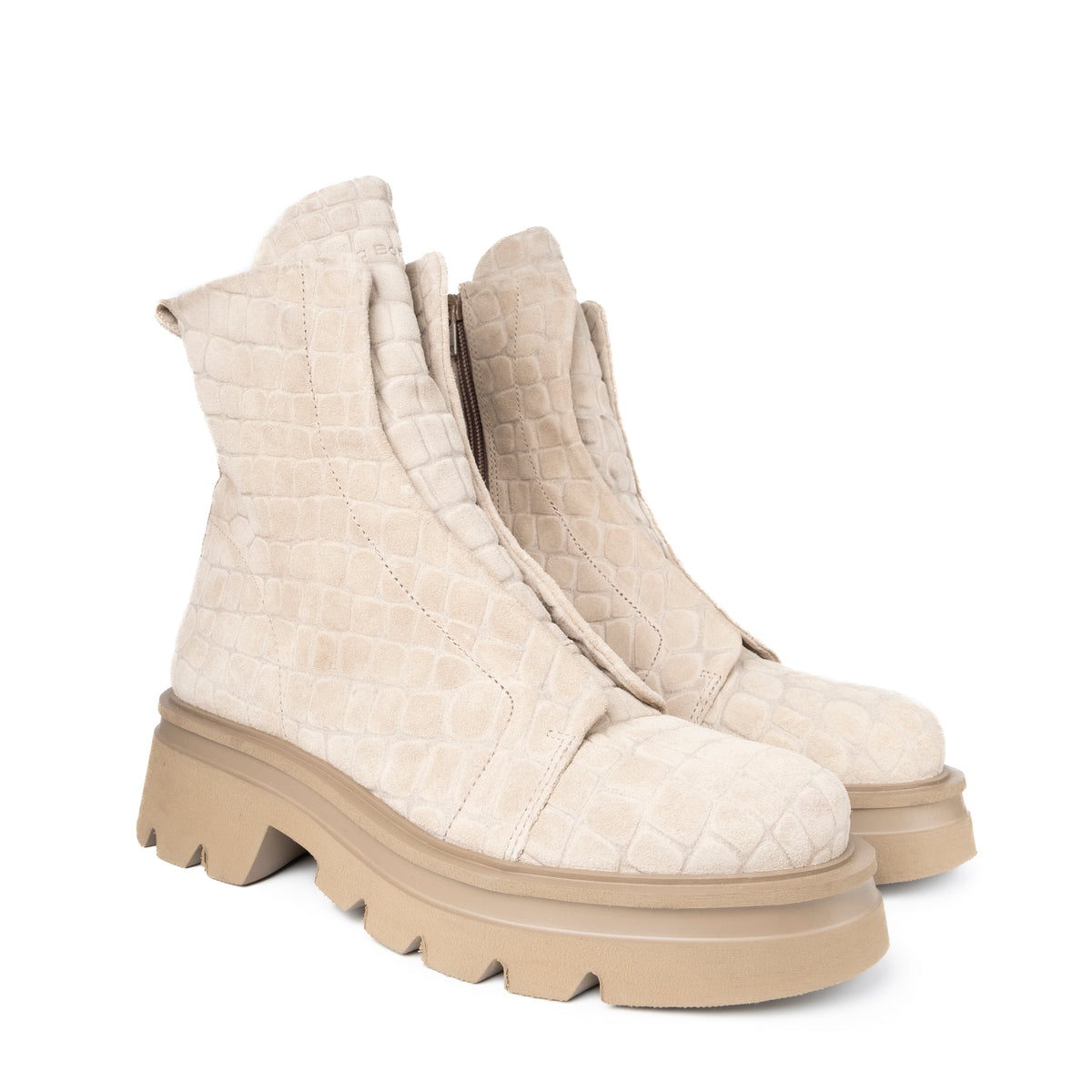 KUNI NO LACE  COCCO SUEDE NATURAL