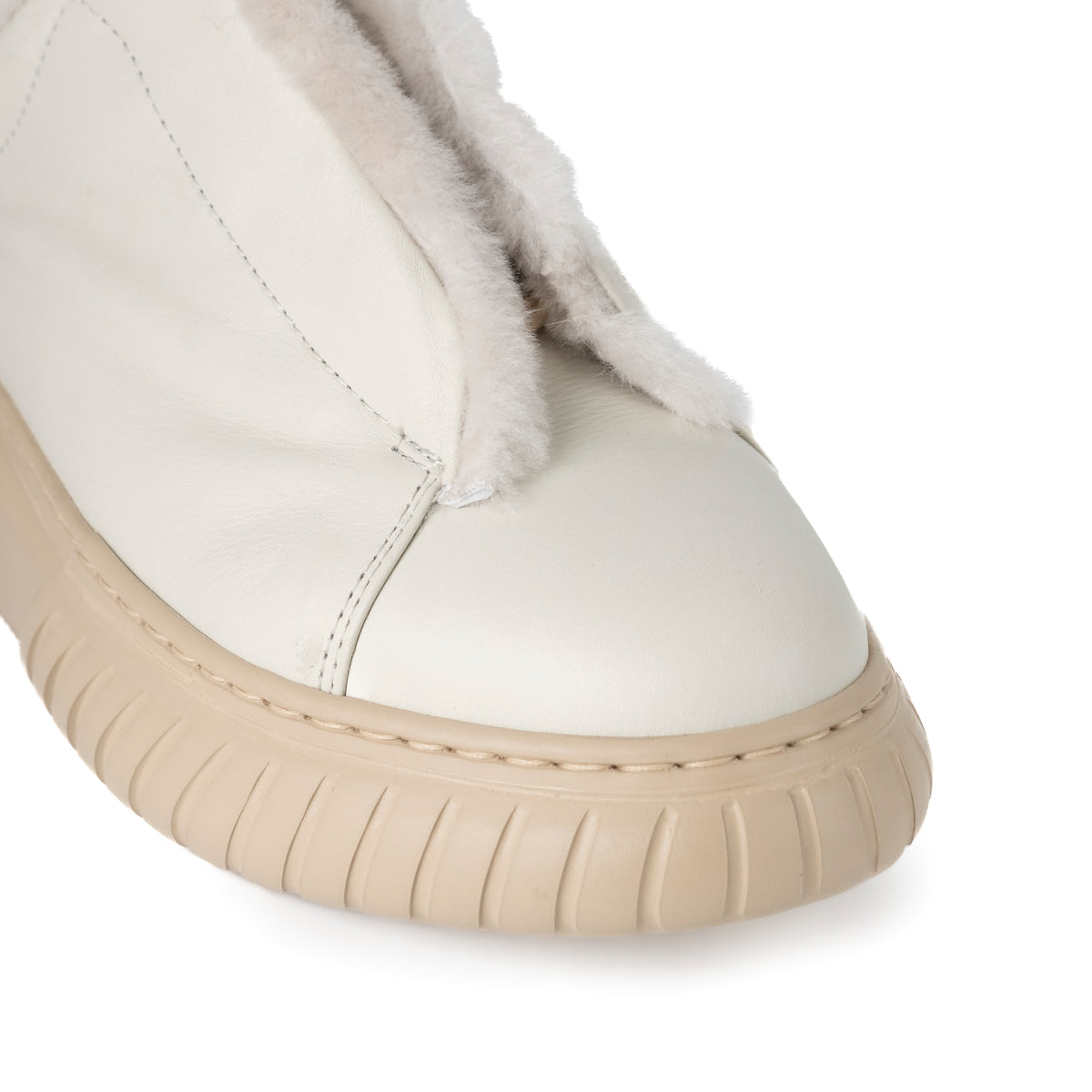 LIBI FUR  OFF WHITE