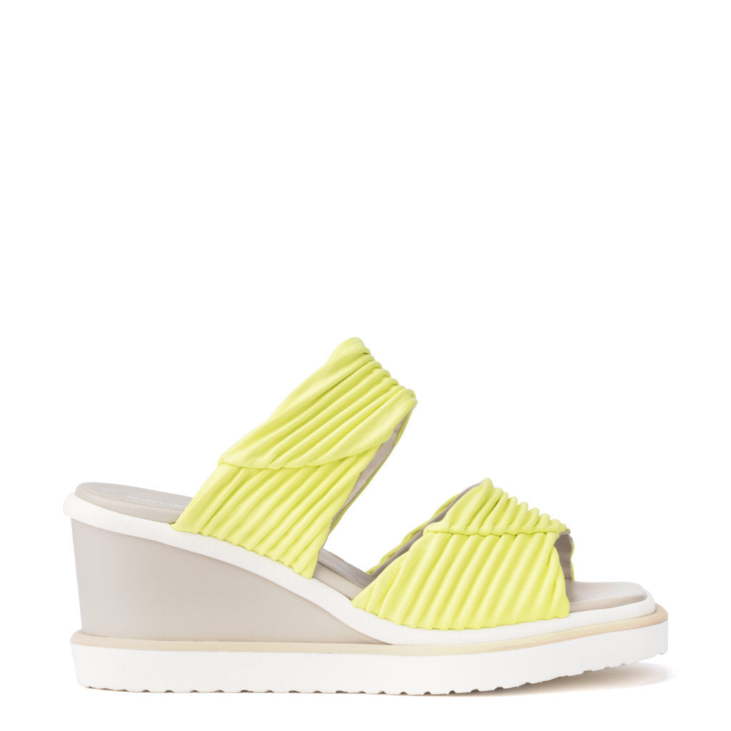 JULIA MOE ELITE CREAM PLISSE YELLOW