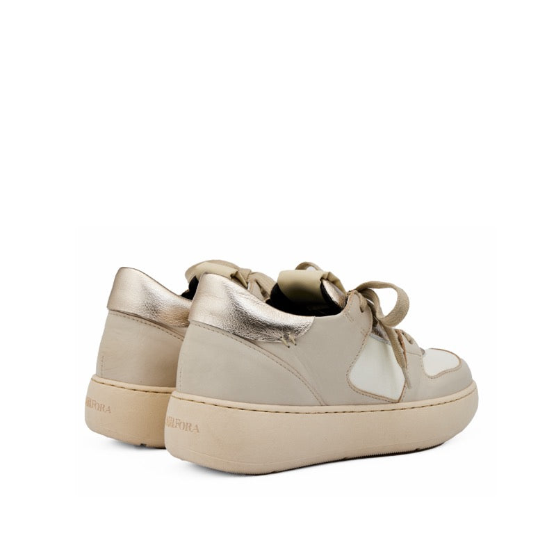 LEA BIE WEDGE ROUNDED CREAM DREAMER SMOG